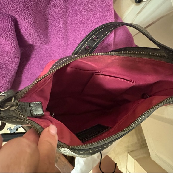 Coach Patchwork Shoulder Bag - Pink, Silver, Black - Picture 8 of 8